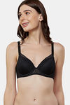 Triumph Padded Wired Medium Coverage T-Shirt Bra - Black — thumbnail 1