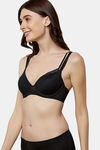 Triumph Padded Wired Medium Coverage T-Shirt Bra - Black — thumbnail 3