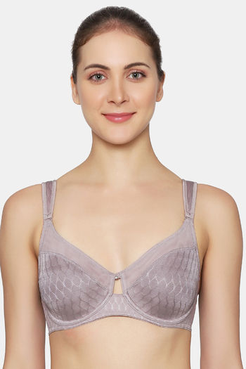 Buy Triumph Double Layered Non Wired Full Coverage Minimiser Bra - Coffee  Sugar at Rs.2159 online