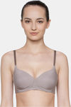 Triumph Padded Non Wired Medium Coverage T-Shirt Bra - Coffee Sugar — thumbnail 1