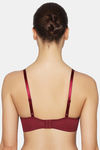 Triumph Padded Non Wired Medium Coverage T-Shirt Bra - Bordeaux — thumbnail 2