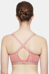 Triumph Padded Non Wired Medium Coverage T-Shirt Bra - Candid Orange — thumbnail 3