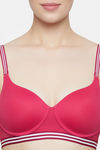 Triumph Padded Non Wired Medium Coverage T-Shirt Bra - Holly Berry — thumbnail 5