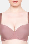 Triumph Padded Wired Medium Coverage T-Shirt Bra - Rose Brown — thumbnail 4