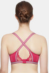Triumph Padded Wired Medium Coverage T-Shirt Bra - Holly Berry — thumbnail 3