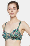 Triumph Double Layered Wired Full Coverage Minimiser Bra - Green Dark Combination — thumbnail 3