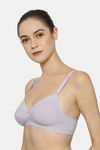 Triumph Double Layered Non Wired Medium Coverage T-Shirt Bra - Lavender Mist — thumbnail 3
