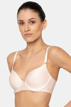 Triumph Padded Wired Medium Coverage T-Shirt Bra - Orange Highlight — thumbnail 3