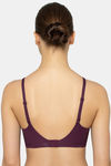 Triumph Padded Non Wired Medium Coverage T-Shirt Bra - Aubergine — thumbnail 2