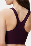 Triumph Padded Non Wired Medium Coverage T-Shirt Bra - Aubergine — thumbnail 2