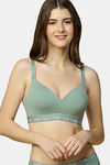 Triumph Padded Non Wired Medium Coverage T-Shirt Bra - Abstinthe — thumbnail 1
