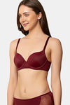 Triumph Padded Wired Medium Coverage T-Shirt Bra - Woodrose — thumbnail 3