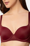 Triumph Padded Wired Medium Coverage T-Shirt Bra - Woodrose — thumbnail 4
