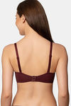 Triumph Padded Wired Medium Coverage T-Shirt Bra - Claret — thumbnail 2