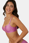 Triumph Padded Wired Medium Coverage T-Shirt Bra - Mauve — thumbnail 2