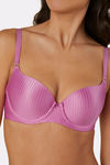 Triumph Padded Wired Medium Coverage T-Shirt Bra - Mauve — thumbnail 4