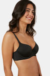 Triumph Padded Wired Medium Coverage T-Shirt Bra - Black — thumbnail 2