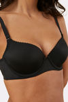 Triumph Padded Wired Medium Coverage T-Shirt Bra - Black — thumbnail 4