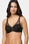 Triumph Padded Wired Full Coverage Super Support Bra - Black — thumbnail 2