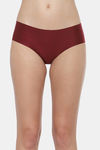Triumph (Pack Of 2) Hipster Mid Rise Seamless Panty  - Grey Maroon — thumbnail 2