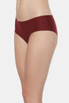 Triumph (Pack Of 2) Hipster Mid Rise Seamless Panty  - Grey Maroon — thumbnail 3