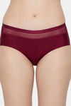 Triumph High Rise Full Coverage Hipster Panty - Bordeaux — thumbnail 1