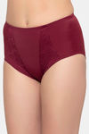 Triumph High Rise Full Coverage Hipster Panty - Bordeaux — thumbnail 3