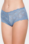 Triumph Medium Rise Three-Fourth Coverage Bikini Panty - Blue Snow — thumbnail 3
