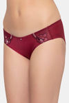 Triumph Mid Rise Chafefree Hipster Panty - Bordeaux — thumbnail 3