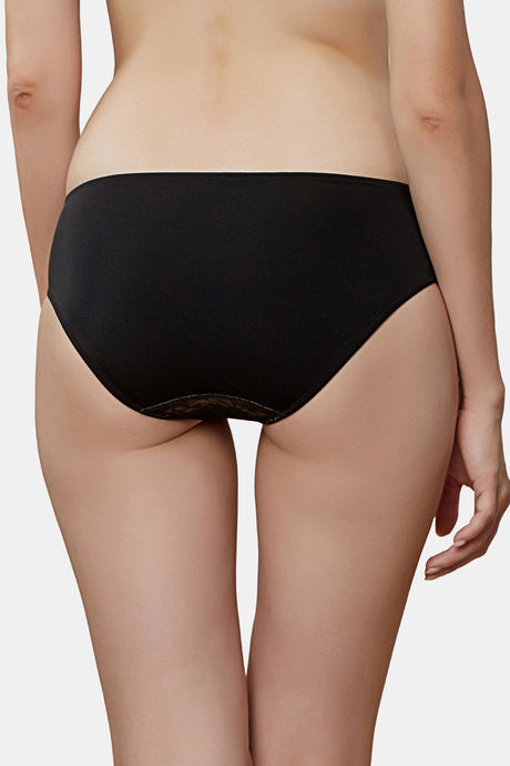 Triumph Medium Rise Full Coverage Hipster Panty - Black — image 2
