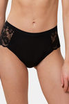 Triumph Medium Rise Full Coverage Hipster Period Panty - Black — thumbnail 1