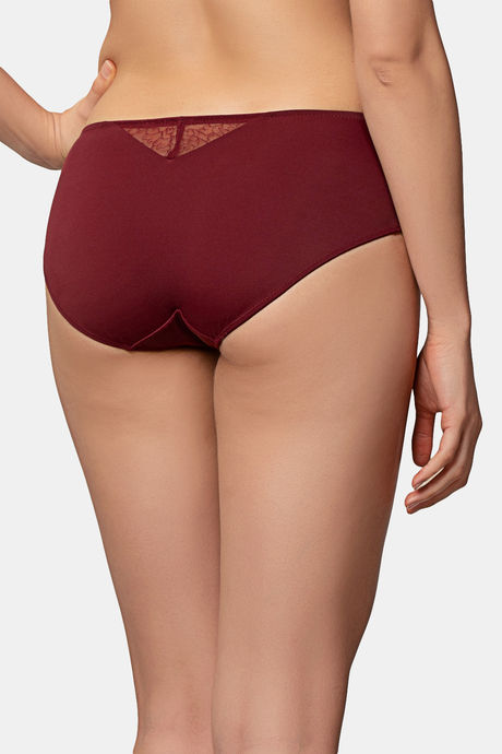 Triumph Medium Rise Full Coverage Hipster Panty - Woodrose — image 2