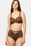 Triumph High Rise Full Coverage Hipster Panty - Chocolat — thumbnail 5