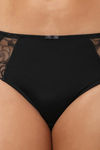 Triumph Medium Rise Three-Fourth Coverage Hipster Panty - Black — thumbnail 4