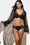 Triumph Medium Rise Three-Fourth Coverage Hipster Panty - Black — thumbnail 6