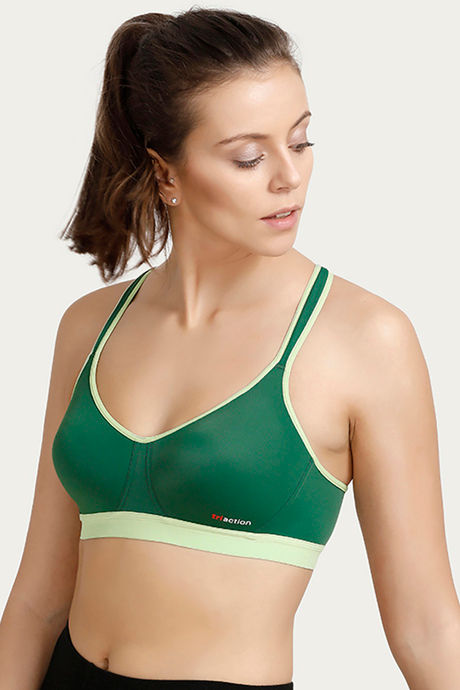 

Triumph Medium Impact Sports Bra Green, Greens