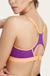 Triumph Medium Impact Sports Bra- Purple — thumbnail 5