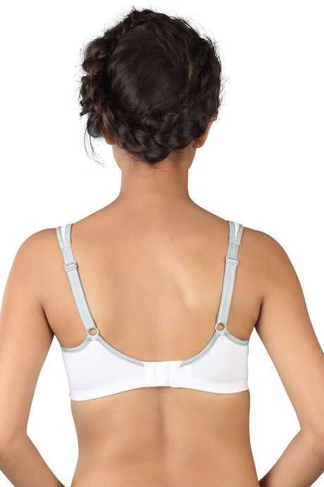 Triumph Medium Impact Sports Bra- White — image 3