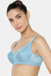 Triumph Double Layered Non Wired Full Coverage Super Support Bra - Blue — thumbnail 2