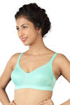 Triumph Medium Impact Sports Bra- Blue — thumbnail 4