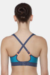 Triumph Triaction Hybrid Lite Spacer Cup Padded Wireless Extreme Support High Bounce Control Big-Cup Sports Bra - Dark Sea — thumbnail 5