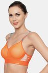 Triumph Triaction Hybrid Lite Padded Wireless High Bounce Control Sports Bra - Paprika — thumbnail 3