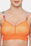 Triumph Triaction Hybrid Lite Padded Wireless High Bounce Control Sports Bra - Paprika — thumbnail 4