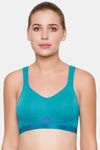 Triumph Triaction Cardio Cloud Padded Non Wired Sports Bra With Extreme Bounce Control - Emerald — thumbnail 1