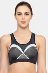Triumph Triaction Knit Motion Pro Padded Wireless Extreme Bounce Control Sports Bra - Black Combo — thumbnail 1