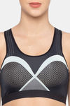 Triumph Triaction Knit Motion Pro Padded Wireless Extreme Bounce Control Sports Bra - Black Combo — thumbnail 4