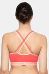 Triumph Triaction Balance Tops Padded Wireless Low Intensity Workout Sports Bra - Nectarine — thumbnail 2