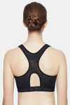 Triumph Padded Medium Impact Slip On Bra - Black — thumbnail 3