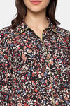 Triumph Lounge-Me Series Boyfriend Print Soft Nightdress - Black Combo — thumbnail 4