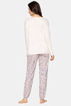 Triumph Lounge Me 10 X Long Sleeve Soft Sustainable Pyjama Set - Pearl Beige — thumbnail 2